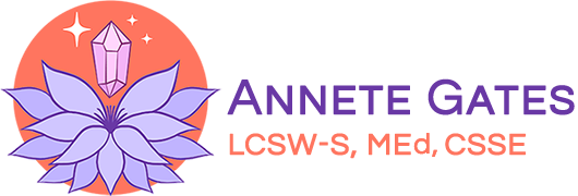 logo Annette Gates LCSW MEd CSSE